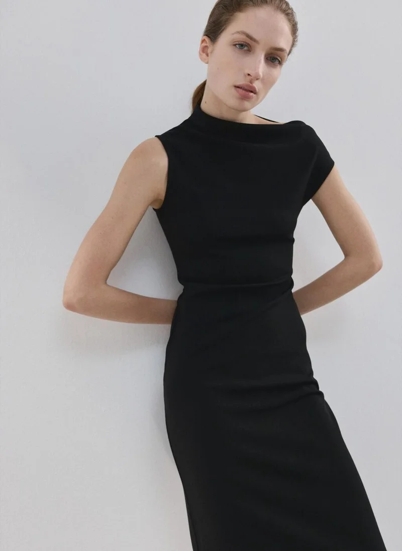MANGO  Asymmetrical midi-dress for Women | Best Price UAE